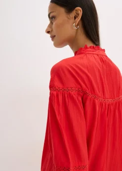 Blouse légère en viscose mélangée