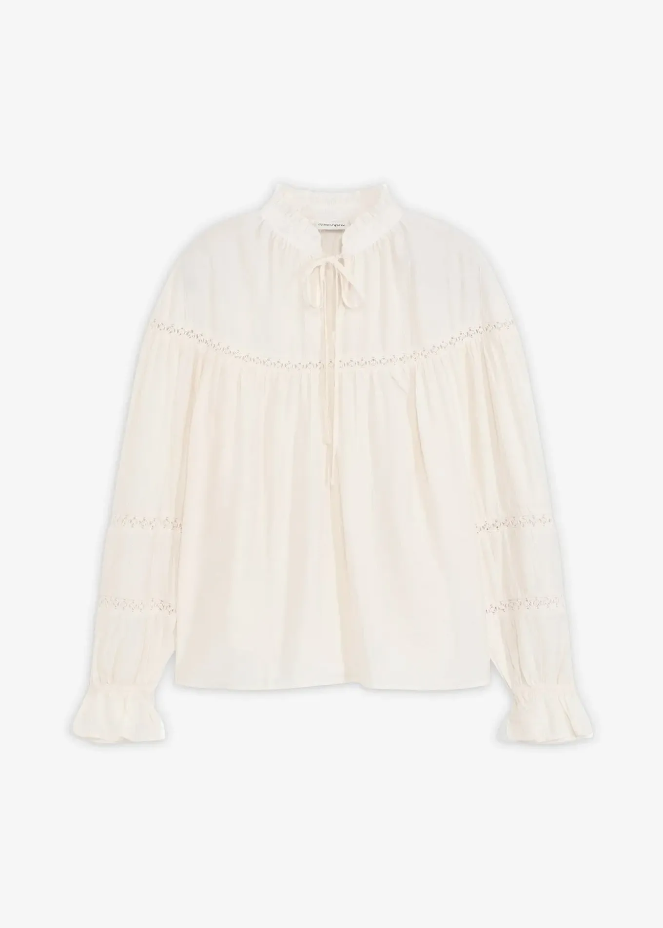 Blouse légère en viscose mélangée