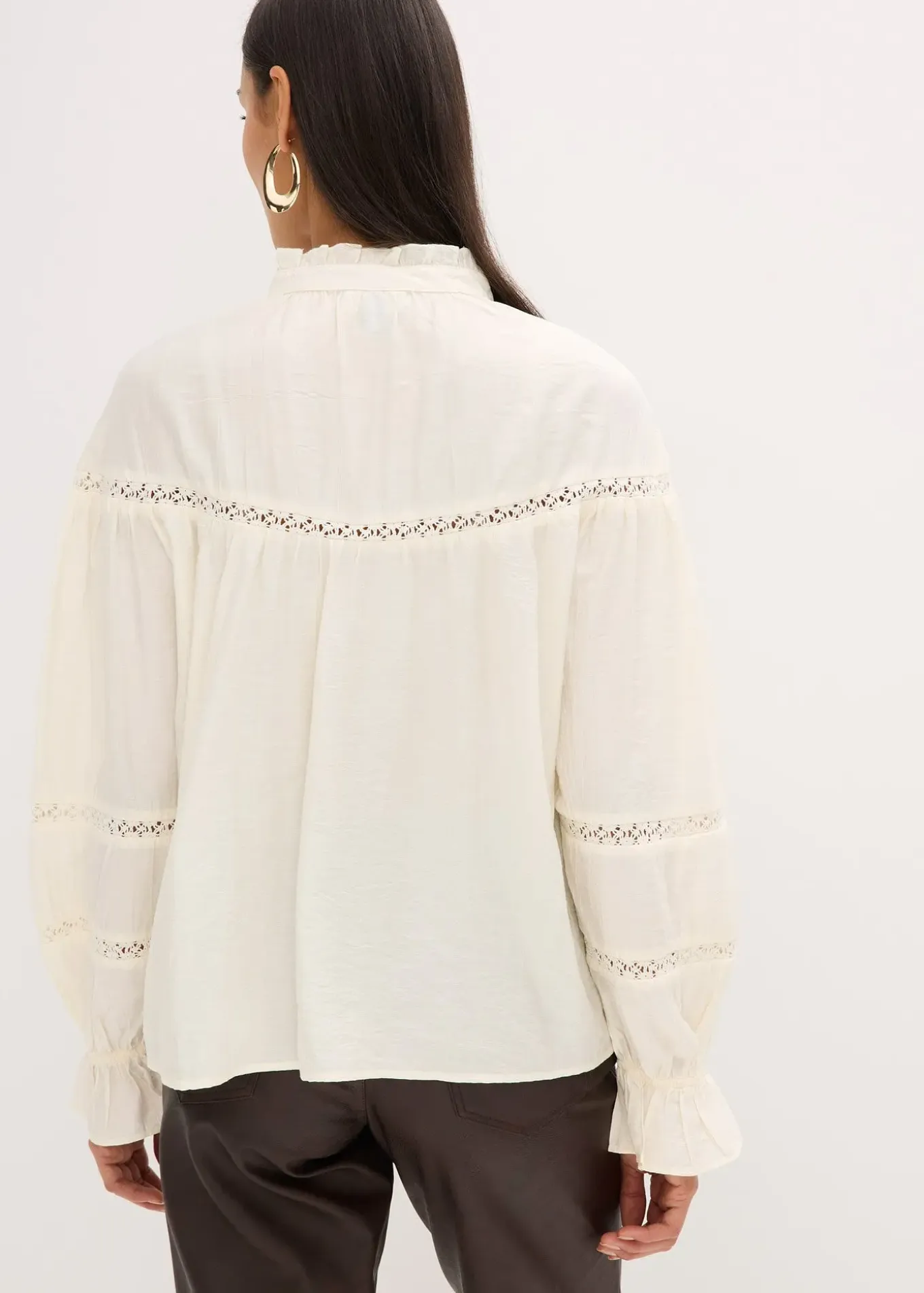 Blouse légère en viscose mélangée