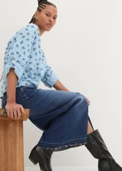 Blouse légère et oversize en gaze de coton