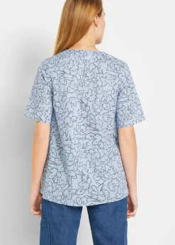 Blouse longue 100% coton