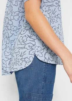 Blouse longue 100% coton