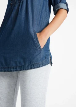 Blouse manches coudes