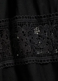 Blouse manches courtes contenant du lin