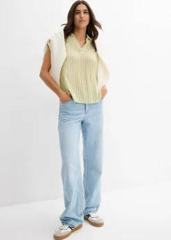 Blouse manches courtes en viscose fluide