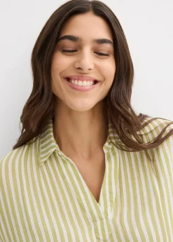 Blouse manches courtes en viscose fluide