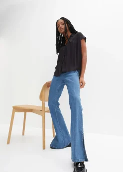 Blouse manches courtes oversized