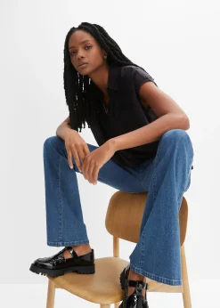 Blouse manches courtes oversized