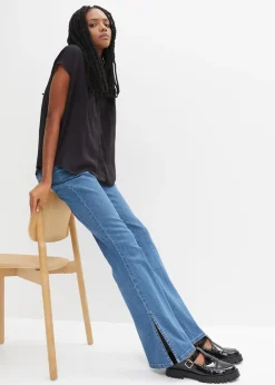 Blouse manches courtes oversized