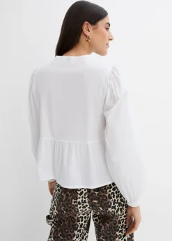 Blouse ornée de nœuds