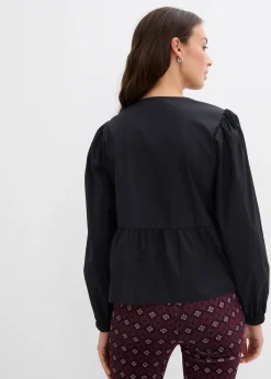 Blouse ornée de nœuds