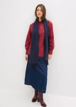 Blouse oversize à manches volumineuses