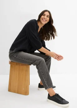 Blouse oversize en gaze de coton