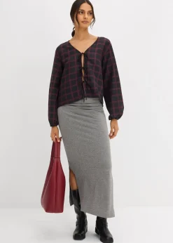 Blouse oversize en viscose douce