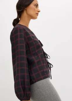 Blouse oversize en viscose douce