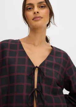 Blouse oversize en viscose douce