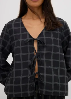 Blouse oversize en viscose douce