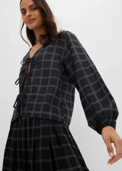 Blouse oversize en viscose douce