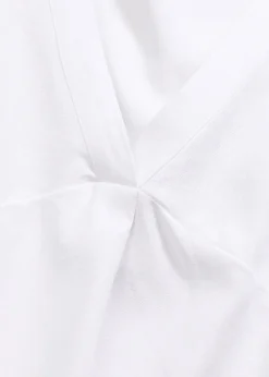 Blouse sans manches en lin mélangé