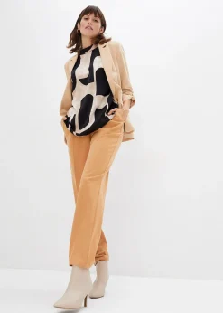 Blouse sans manches en satin