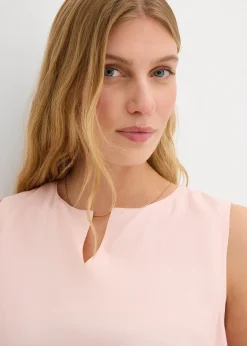 Blouse sans manches en viscose douce