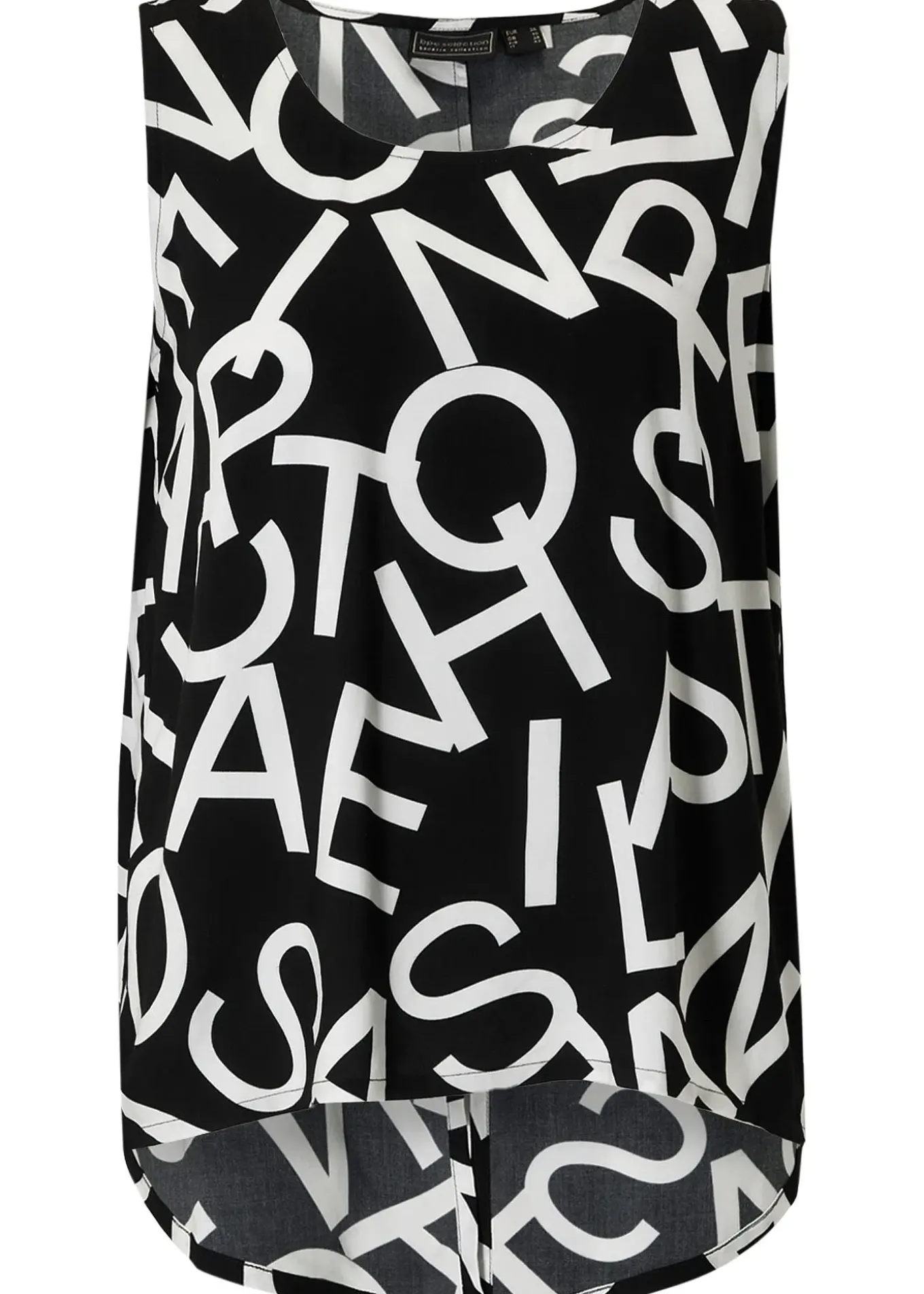 Blouse sans manches en viscose fluide