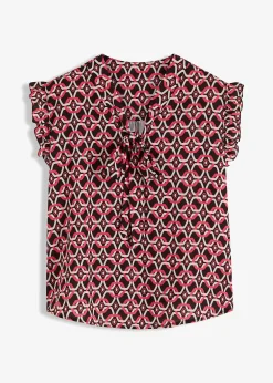 Blouse sans manches imprimée
