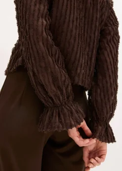 Blouse texturée