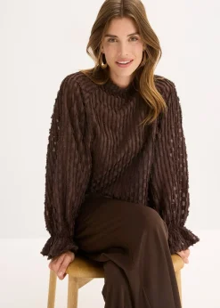 Blouse texturée