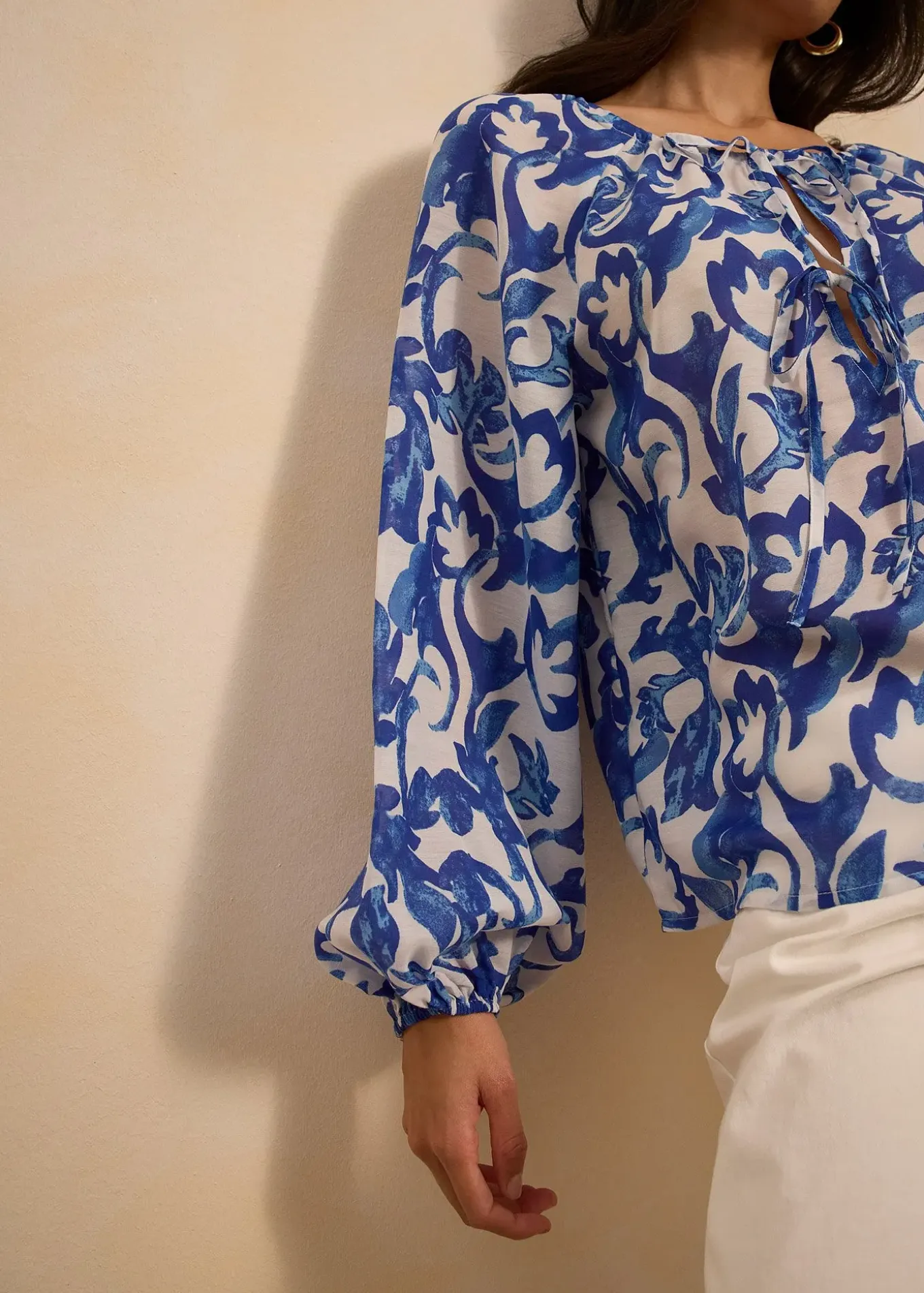 Blouse-tunique imprimée