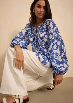 Blouse-tunique imprimée