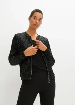 Blouson à sequins