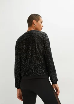 Blouson à sequins