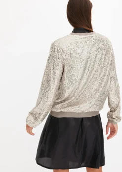 Blouson à sequins