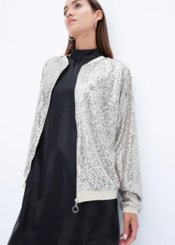 Blouson à sequins
