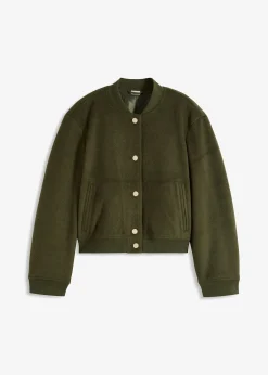 Blouson aspect laine