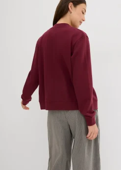 Blouson boutonné en molleton