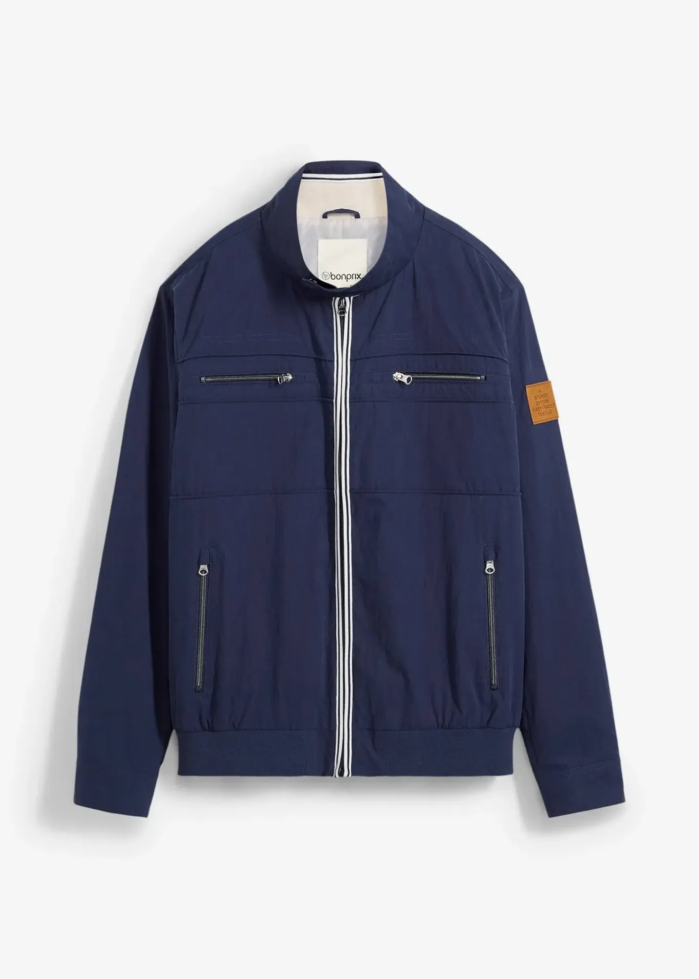 Blouson de mi-saison à col montant