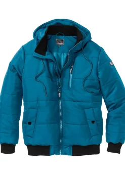 Blouson d’hiver matelassé à capuche