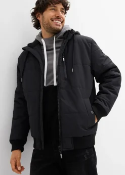 Blouson d’hiver matelassé à capuche