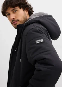 Blouson d’hiver matelassé à capuche