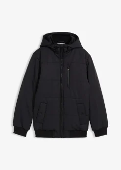 Blouson d’hiver matelassé à capuche