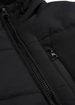 Blouson d’hiver matelassé à capuche