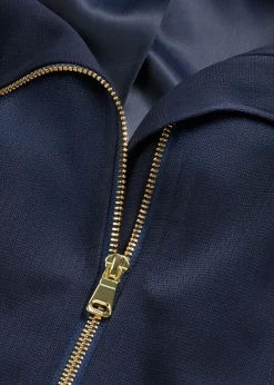 Blouson doux en viscose mélangée