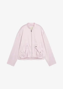 Blouson doux et brillant