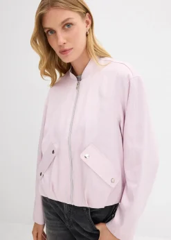 Blouson doux et brillant