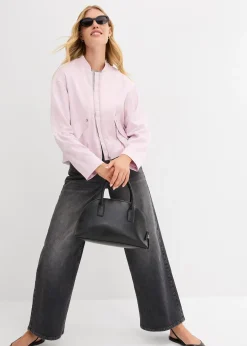 Blouson doux et brillant