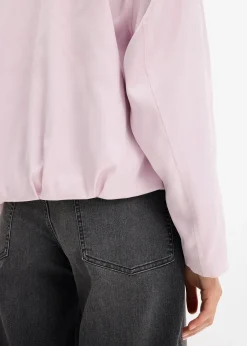 Blouson doux et brillant