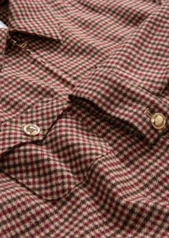 Blouson en laine majoritaire