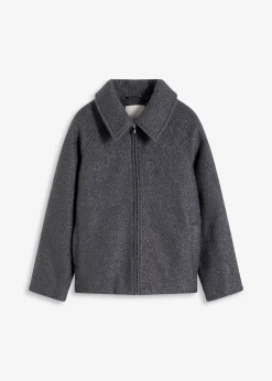 Blouson en maille bouclette douce